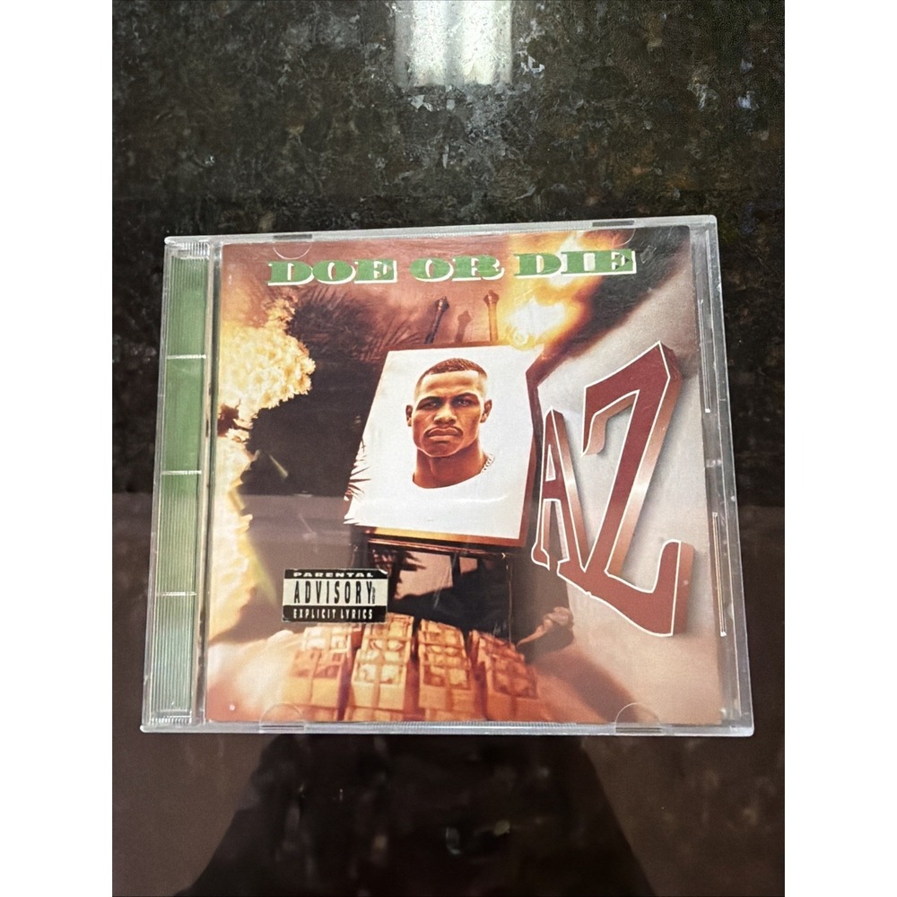 Vtg 1995 AZ DOE OR DIE CD Y2K 90s Rap Hip Hop